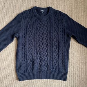 Men’s Uniqlo Cable Knit Sweater